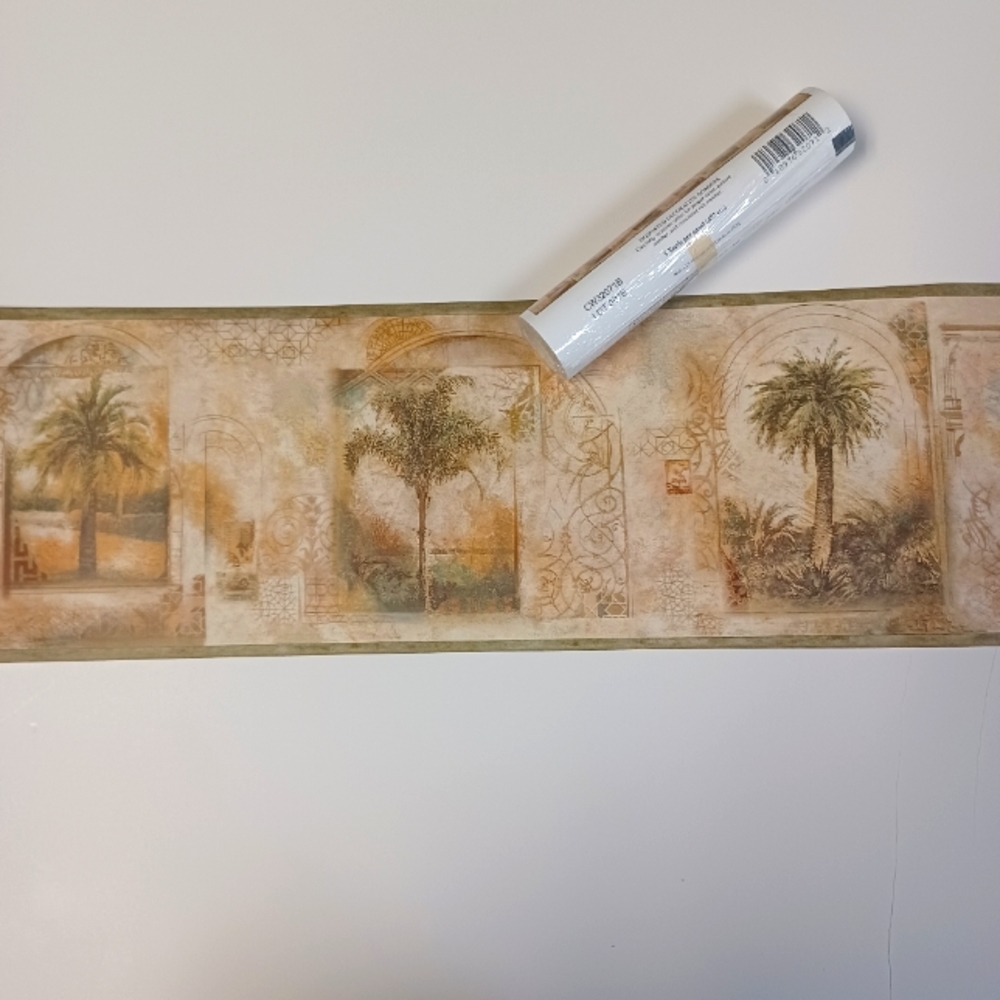 Wallpaper Border Palm Trees